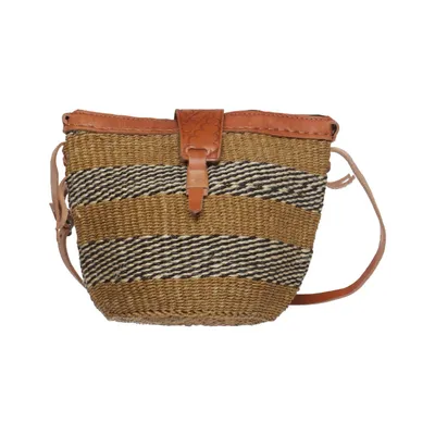 Sac à bandoulière (Marron, Noir, Beige)