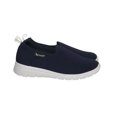 Slip-ons (Blå, Hvid) fra Aerosoft