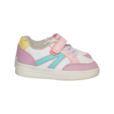 Sneakers (White, Pink, Multicolored) from Pax