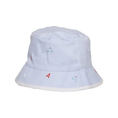 Buckethatt (Blå, Vit, Röd) från Jacadi Bomull