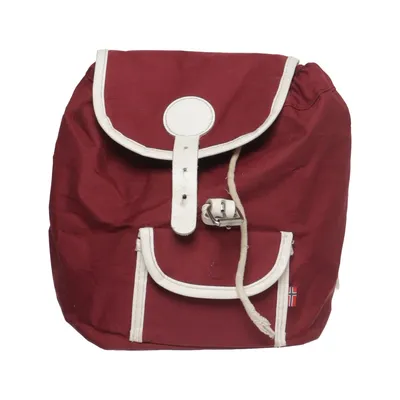 Rugzak (Rood, Wit) van Bla Fre Katoen, Imitatieleer, Polyester