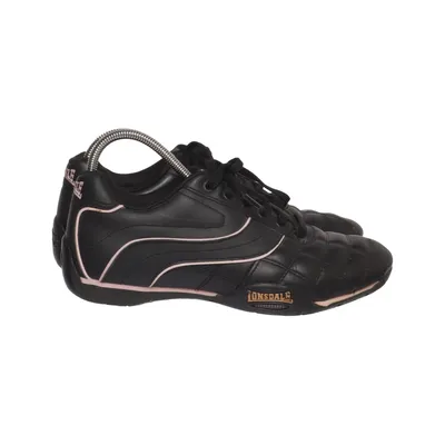 Baskets (Noir, Rose) de Lonsdale Cuir