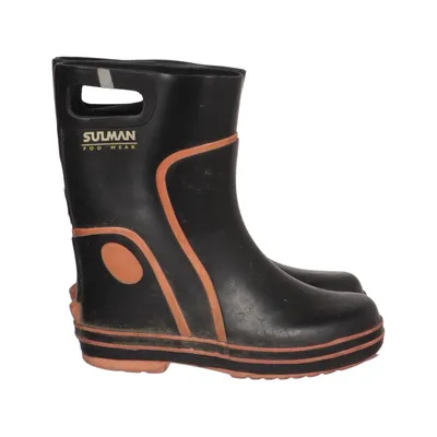 Low rubber boots (Black, Pink) from Sulman