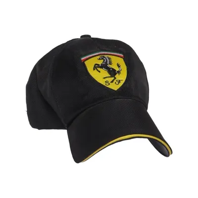 Baseball cap (Black, Multicolored) from Scuderia Ferrari Polyester