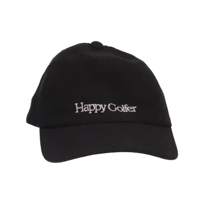 Baseball-Mütze (Schwarz) von Happy Life Bio-Baumwolle