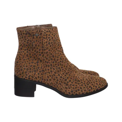 Heeled boots (Brown) from Fabs