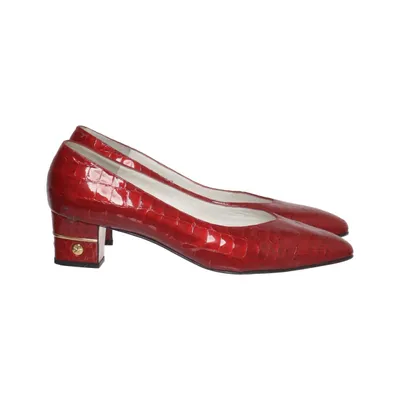 Pumps (Red) from Bruno Magli Leather