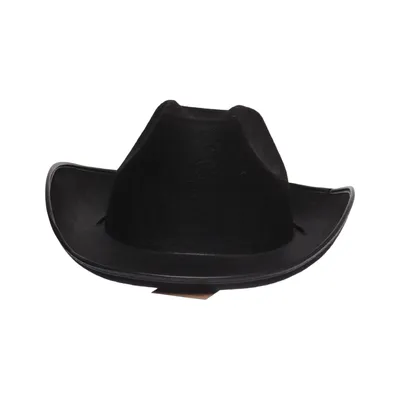 Chapeau de cowboy (Noir) de Boland Polyester