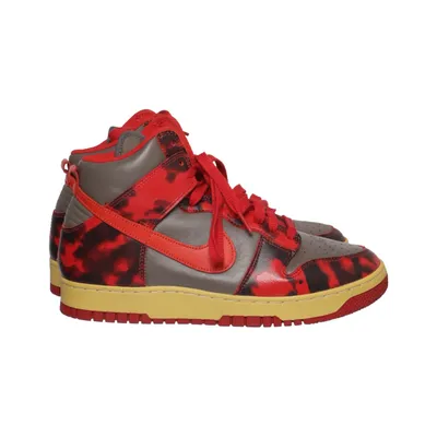 Sneakers (Dunk High 1985 "Acid Wash") fra Nike Læder