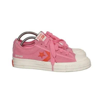 Baskets (Rose, Rouge, Blanc) de Converse Cuir