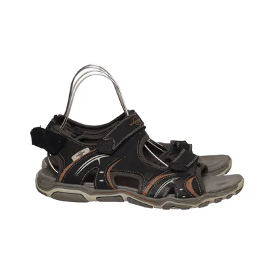 Sandales (Noir, Gris) de Memphis One Cuir