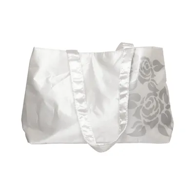 Handbag (White, Silver) from Fleur de Santé