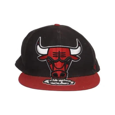 Honkbalpet (Zwart, Rood, Wit) van Hardwood Classics x Mitchell & Ness