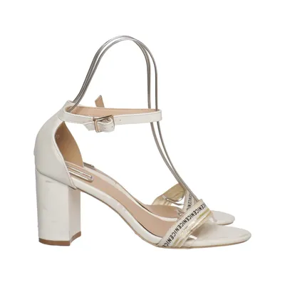Sandales à talons hauts (Blanc) de Anesia Faux cuir