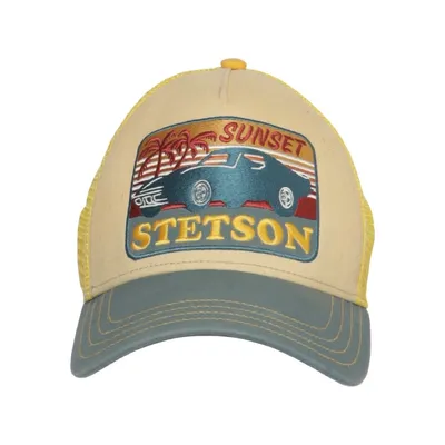 Truckerkeps (Beige, Gul, Blå) från Stetson