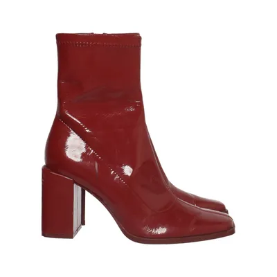 Laarzen met hak (Rood) van Stradivarius
