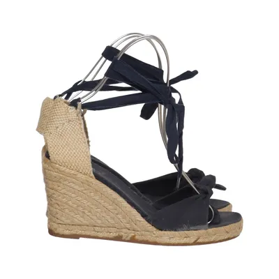 Kilehælssko (Blå, Beige) fra Faith