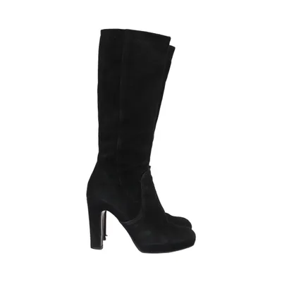 Boots (Hoge suède laarzen, binnenkant van leer) from Progetto Leather, Suede