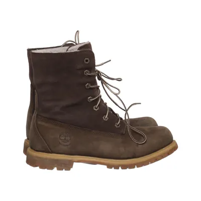 Laced boots (Brown) from Timberland Leather