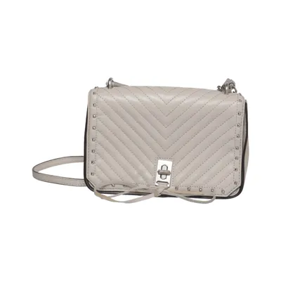 Sac à bandoulière (Gris) de Rebecca Minkoff Cuir, Polyester