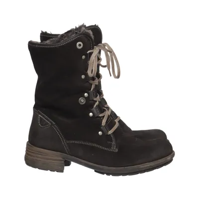 Bottes à lacets (Noir) de Josef Seibel