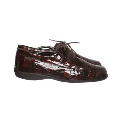 Derby schoenen (Bruin) van Mephisto Leer
