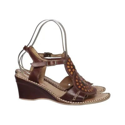 Wedges (Brown, Yellow) from Pikolinos Leather