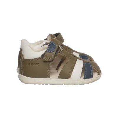 Sandals (Green, White, Blue) from Geox Leather