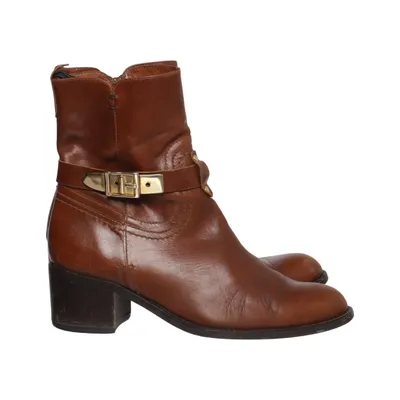 Stiefeletten (Braun) von Novita Leder