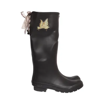 Rubber boots (Black) from Odd Molly Cotton, Polyester