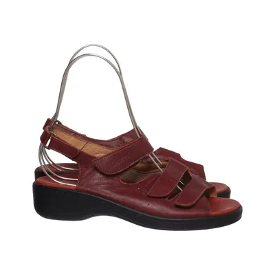 Sandals (Red, Multicolored) from Cinnamon Polyurethane