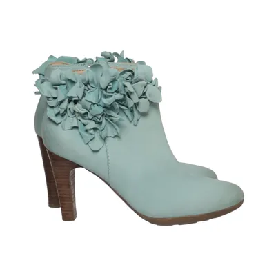 Heeled boots (Blue) from District Leather