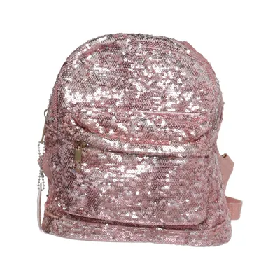 Backpack (Pink, Silver) from Glitter Polyester