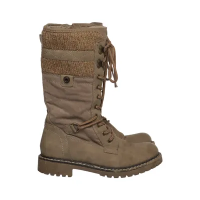 Snørestøvler (Beige) fra Landrover Polyester