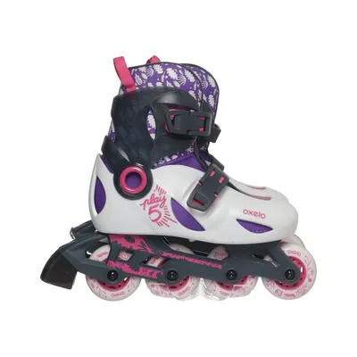 Rollers (Blanc, Violet, Rose) de Oxelo