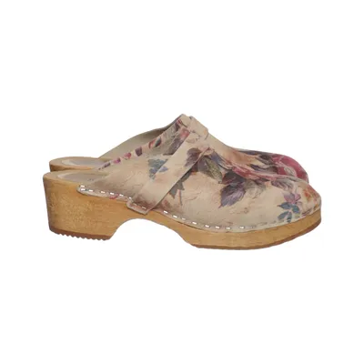 Clogs (Beige, Multicolored) from Moheda