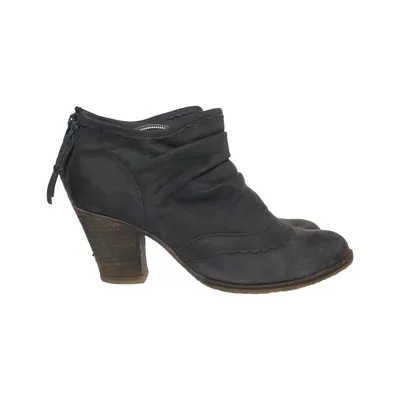Heeled boots (Gray) from Dkode Leather