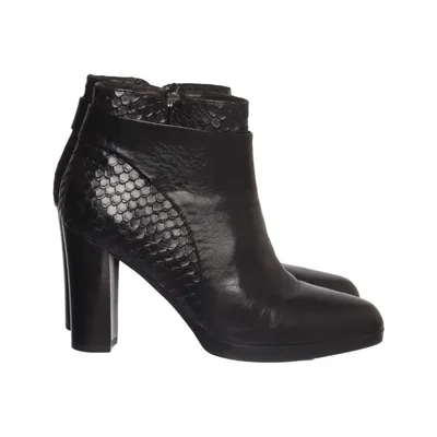 Heeled boots (Black) from Elvio Zanon Leather
