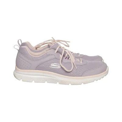 Trainingsschoenen (Lila) van Skechers Polyurethaan