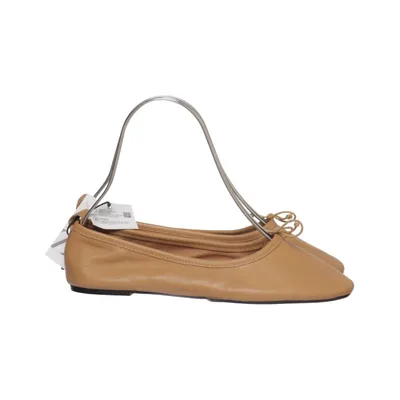 Ballerinasko (Beige) fra Zara Læder