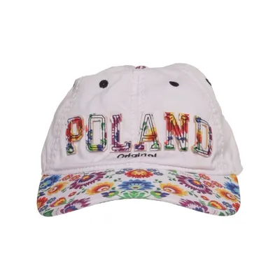 Casquette de baseball (Blanc, Multicolore) de Robin Ruth Coton, Polyester