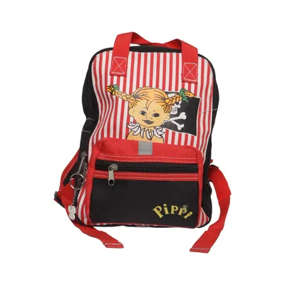 Rygsæk (Rød, Hvid, Sort) fra Pippi Långstrump