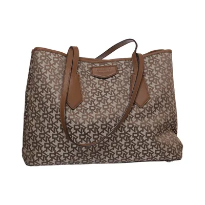 Handbag (Beige, Brown) from DKNY