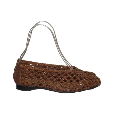 Ballet flats (Brown) from L37 Leather