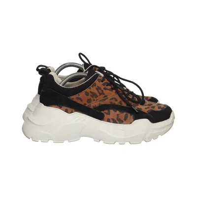 Sneakers (Bruin, Zwart, Wit) van Philip Hog Leer