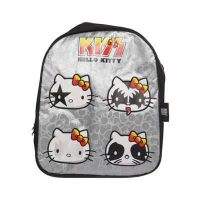 Rygsæk (Grå, Sort, Flerfarvet) fra Hello Kitty Polyester