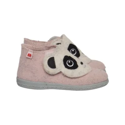 Slippers (Roze, Wit, Zwart) van Elefanten Polyurethaan, Wol