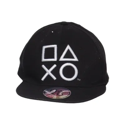Baseballkasket (Sort) fra Playstation Bomuld