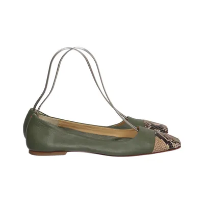 Ballerines (Vert, Multicolore) de Aeyde Cuir