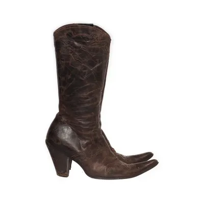 Cowboy boots (Brown) from Novita